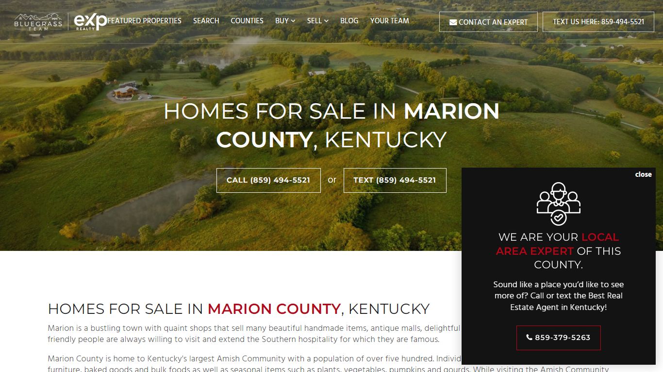 Homes for sale in Marion County, Kentucky - bluegrassteam